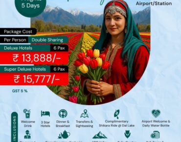 Kashmir Tulip Festival with Kana Holidays
